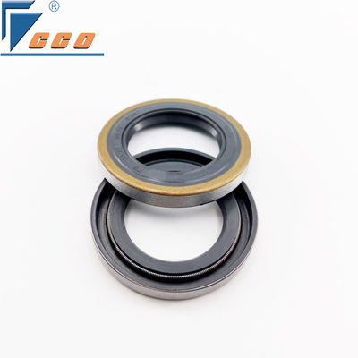 น้ํามันลดความตึงเครียด NBR Double Lip Oil Seal น้ํามันแหวนลวดสําหรับเครื่องลดเกียร์
